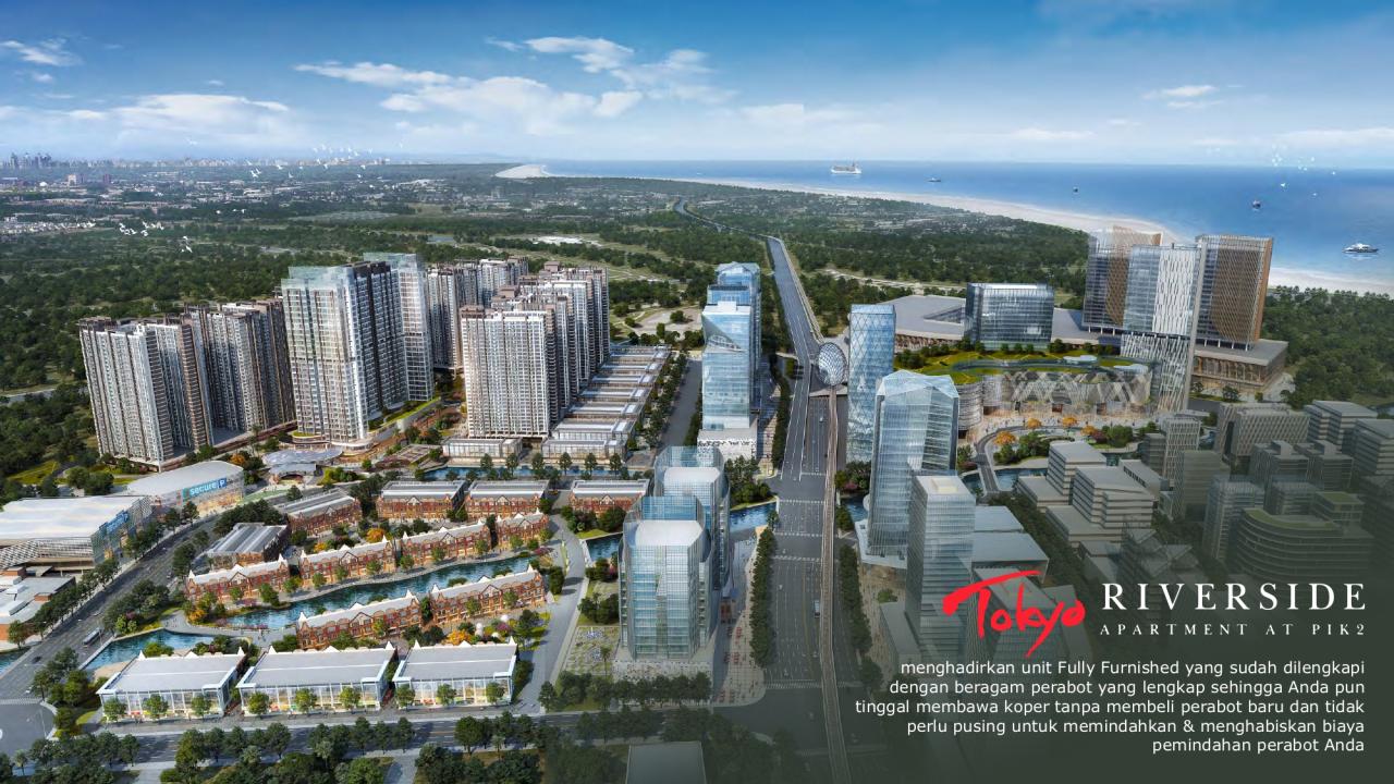 Tokyo Riverside Pik 2: Properti Modern di Ibukota Jepang